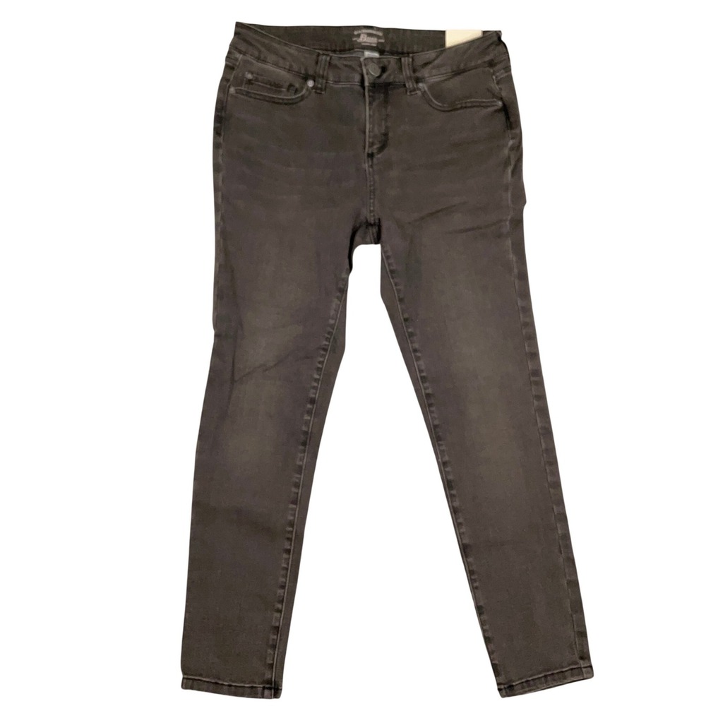 G.H. Bass & Co Jeans Women 10P Black Contour Skinny Everyday Wear Stretch NWT